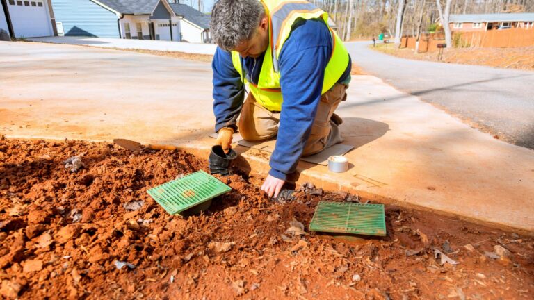 Dränering och markarbete på egen fastighet